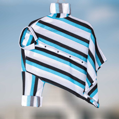 Maiverik Men Self Design Casual Multicolor Shirt