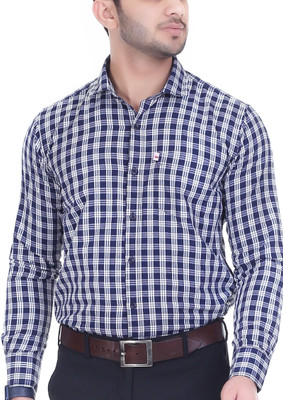 Marc Laurent Men Checkered Casual Multicolor Shirt