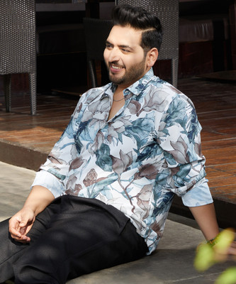 Instafab Plus Men Printed Casual Multicolor Shirt