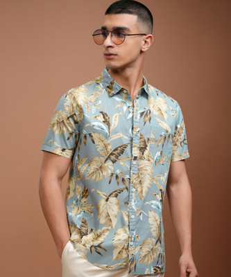 HIGHLANDER Men Printed Casual Multicolor Shirt