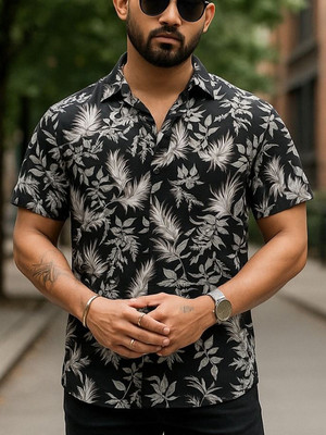 Solbiza Men Printed Casual Multicolor Shirt