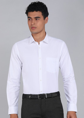 PARK AVENUE Men Printed Formal Blue Shirt