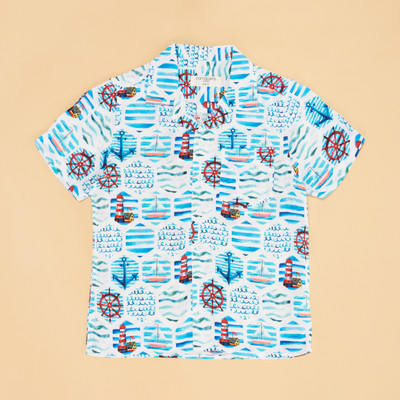 Pantaloons Junior Boys Printed Casual Pink Shirt