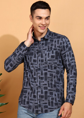 Moda Rapido Men Printed Casual Multicolor Shirt