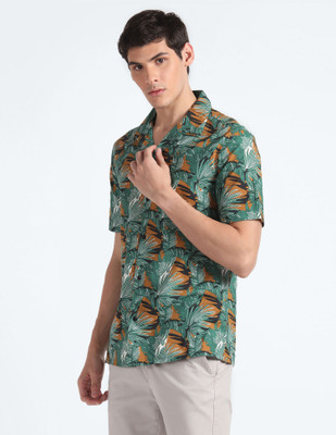 FLYING MACHINE Men Printed Casual Multicolor Shirt