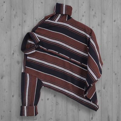 PROBIZ Men Striped Casual Multicolor Shirt