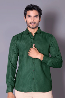 SHIVAY FAB Men Polka Print Casual Multicolor Shirt