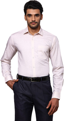 PARK AVENUE Men Solid Formal White Shirt