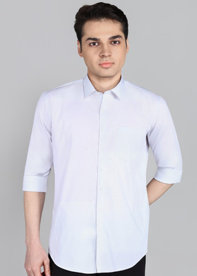 VAN HEUSEN Men Self Design Formal Grey Shirt