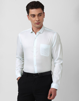 PETER ENGLAND Men Solid Formal White Shirt