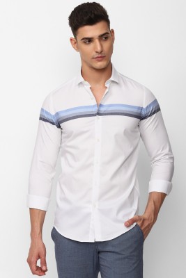 Simon Carter London Men Striped Casual Multicolor Shirt