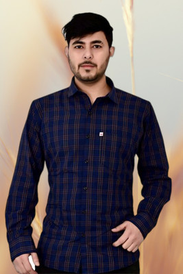 Marc Laurent Men Checkered Casual Multicolor Shirt
