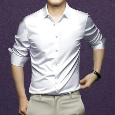 SHREEJI ENTERPRISE Men Solid Casual White Shirt