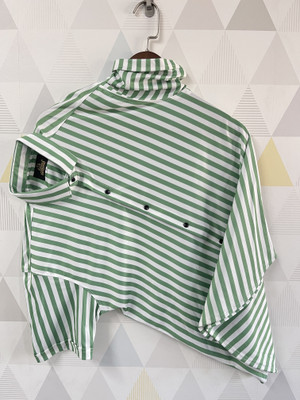 Varni Creation Men Printed Casual Light Green Shirt