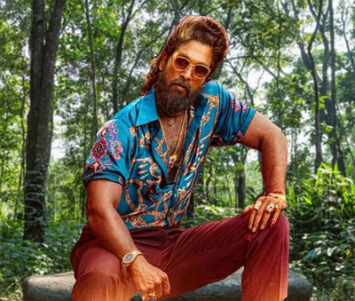 Radha Krishna Fashion Men Printed Casual Blue Shirt