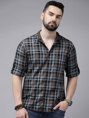 Jai Textiles Men Printed Casual Multicolor Shirt