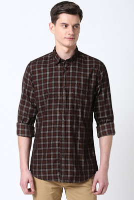 PETER ENGLAND Men Checkered Casual Multicolor Shirt