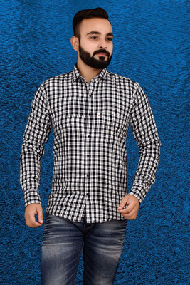 VK WINTER WEAR Men Striped Casual Multicolor Shirt