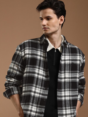 HIGHLANDER Men Checkered Casual Multicolor Shirt