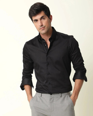 Lee Cross Men Solid Casual Blue, Red Shirt