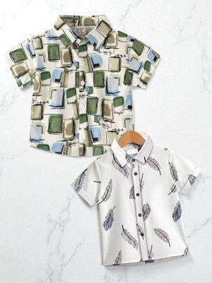 Sparrow ENTERPRISE Boys Printed Casual Multicolor Shirt