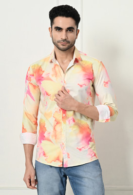 COTnZIP Men Printed Casual Multicolor Shirt