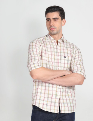 Arrow Sport Men Checkered Casual Multicolor Shirt