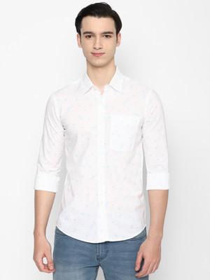 American Eagle Outfitters Men Printed Casual White Shirt