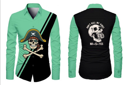 JRKENTERPRISE Men Printed Casual Green Shirt