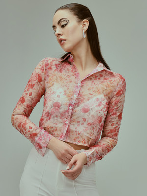 TANDUL Women Printed Casual Multicolor Shirt