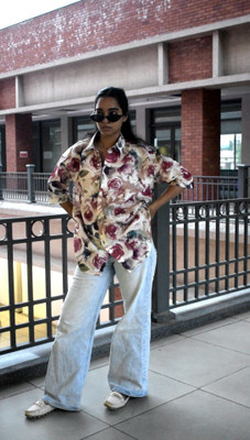 SPARROWANDCOMPANY Women Self Design Casual Multicolor Shirt