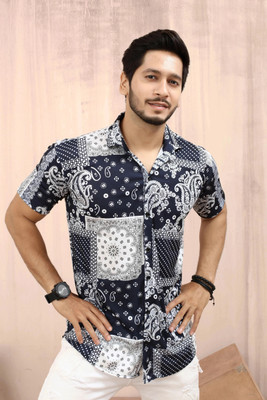 MAHADEV Men Printed Casual Multicolor Shirt
