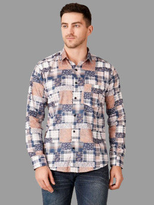 COMFICULT Men Solid Casual Grey Shirt