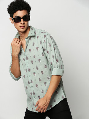 SHOWOFFFF Men Printed Casual Multicolor Shirt
