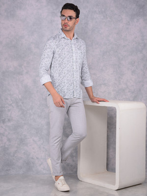 CRIMSOUNE CLUB Men Printed Casual Multicolor Shirt