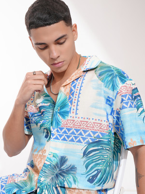 HIGHLANDER Men Printed Casual Multicolor Shirt