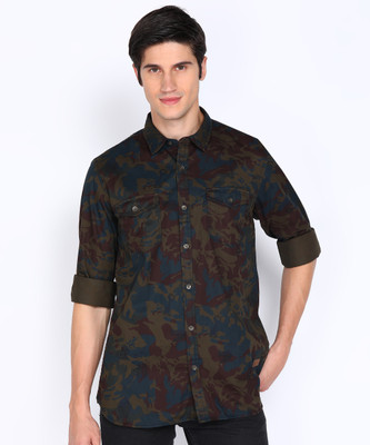 PETER ENGLAND Men Printed Casual Multicolor Shirt