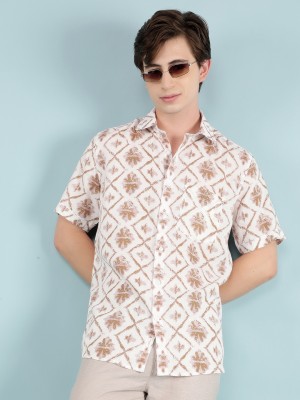 CRIMSOUNE CLUB Men Printed Casual Multicolor Shirt