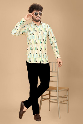 KUNA SILK MILL Women Printed Casual Black Shirt