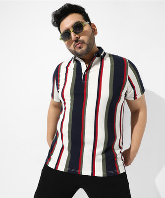 Instafab Plus Men Printed Casual Multicolor Shirt
