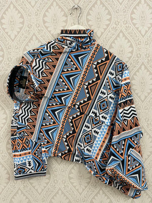 VG BROTHER Men Graphic Print Casual Multicolor Shirt