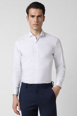 PETER ENGLAND Men Solid Formal White Shirt