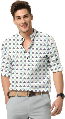 The style grove Men Solid Casual Multicolor Shirt