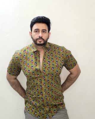 RITU FASHION Men Printed Casual Multicolor Shirt