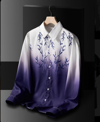 fitoda fashion Men Self Design Casual Multicolor Shirt