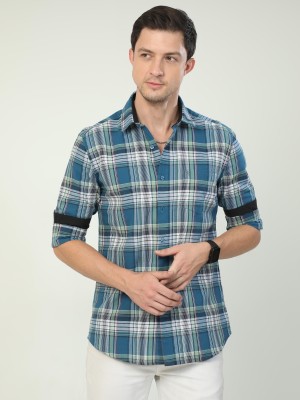 Classic Polo Men Checkered Casual Multicolor Shirt