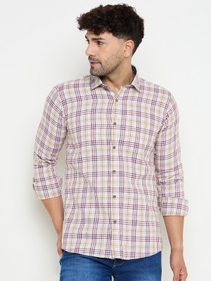 DUKE Men Checkered Casual Multicolor Shirt