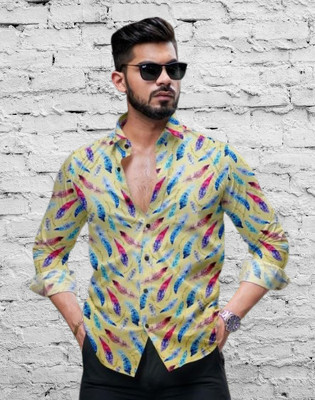 shivay Men Printed Party Multicolor Shirt