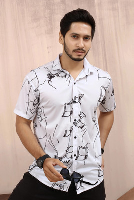 MAHADEV Men Printed Casual Multicolor Shirt