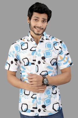 METRONAUT Men Printed Casual Multicolor Shirt
